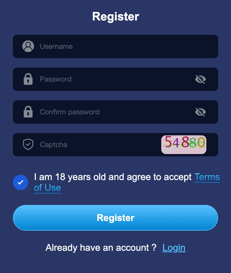 slotvip registration page with online casino login games access and mobile app download
